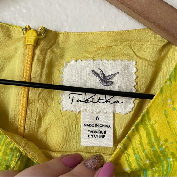 Anthropologie | Azure Scroll Dress - Picture 3 of 7